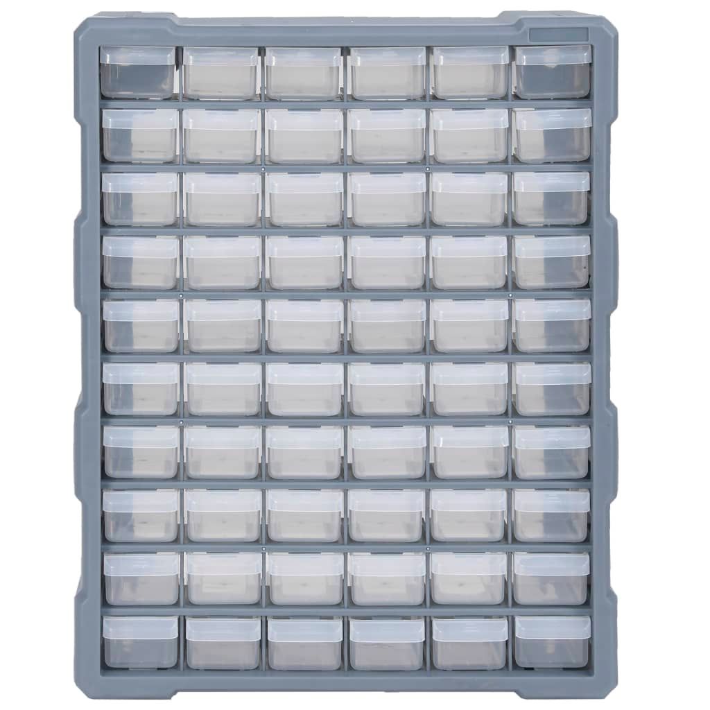 Mobile Contenitore con 60 Cassetti 38x16x47,5 cm vidaXL