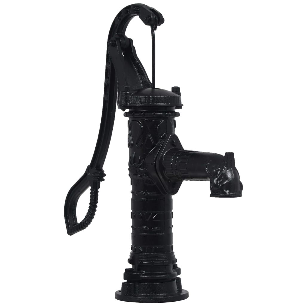 Pompa d'Acqua da Giardino con Supporto in Ghisa vidaXL