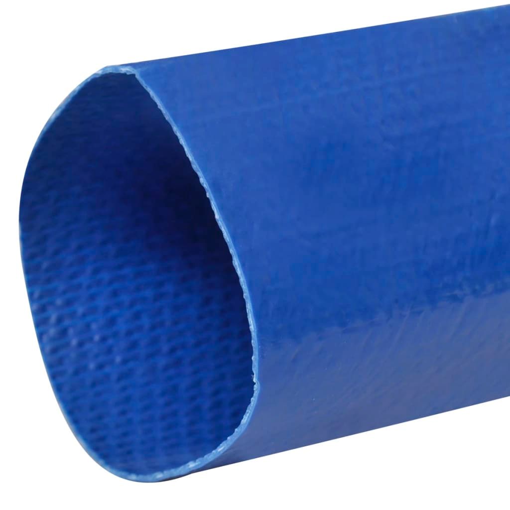 Tubo Flessibile Piatto 25 m 3" in PVC vidaXL