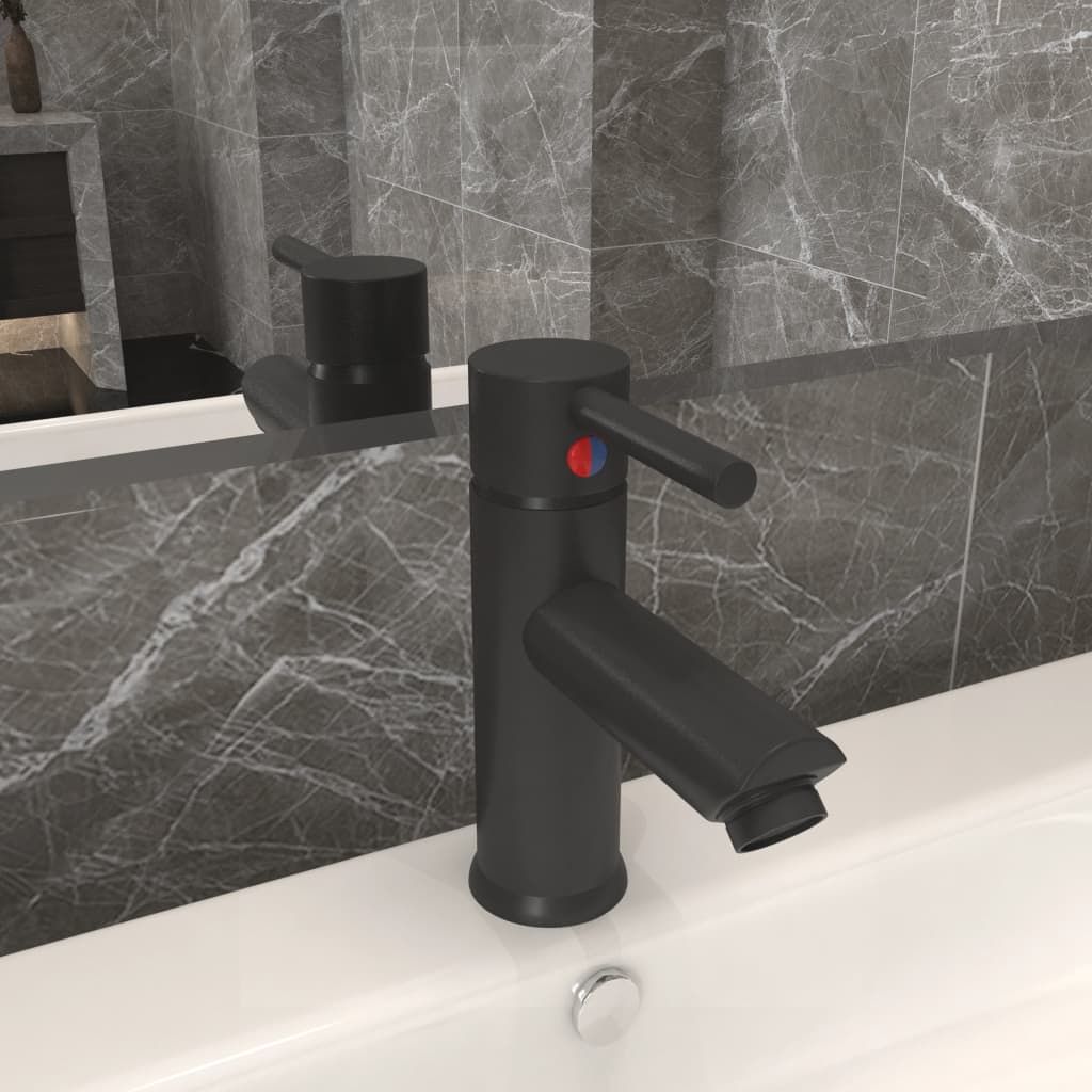 Rubinetto per Lavabo del Bagno Grigio 130x176 mm vidaXL