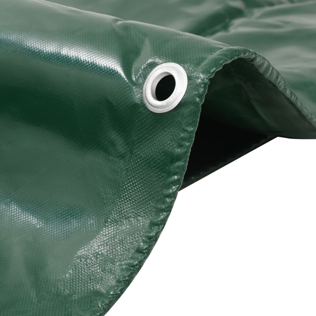 Telone 650 g/m² 1,5x6 m Verde vidaXL