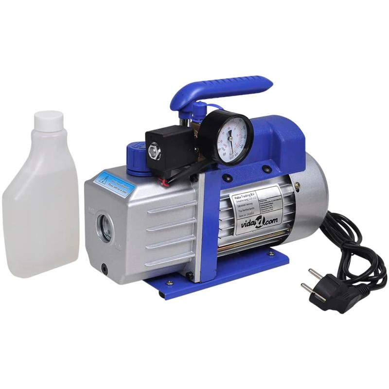 Camera a Vuoto con Pompa a Stadio Singolo 5,5L vidaXL