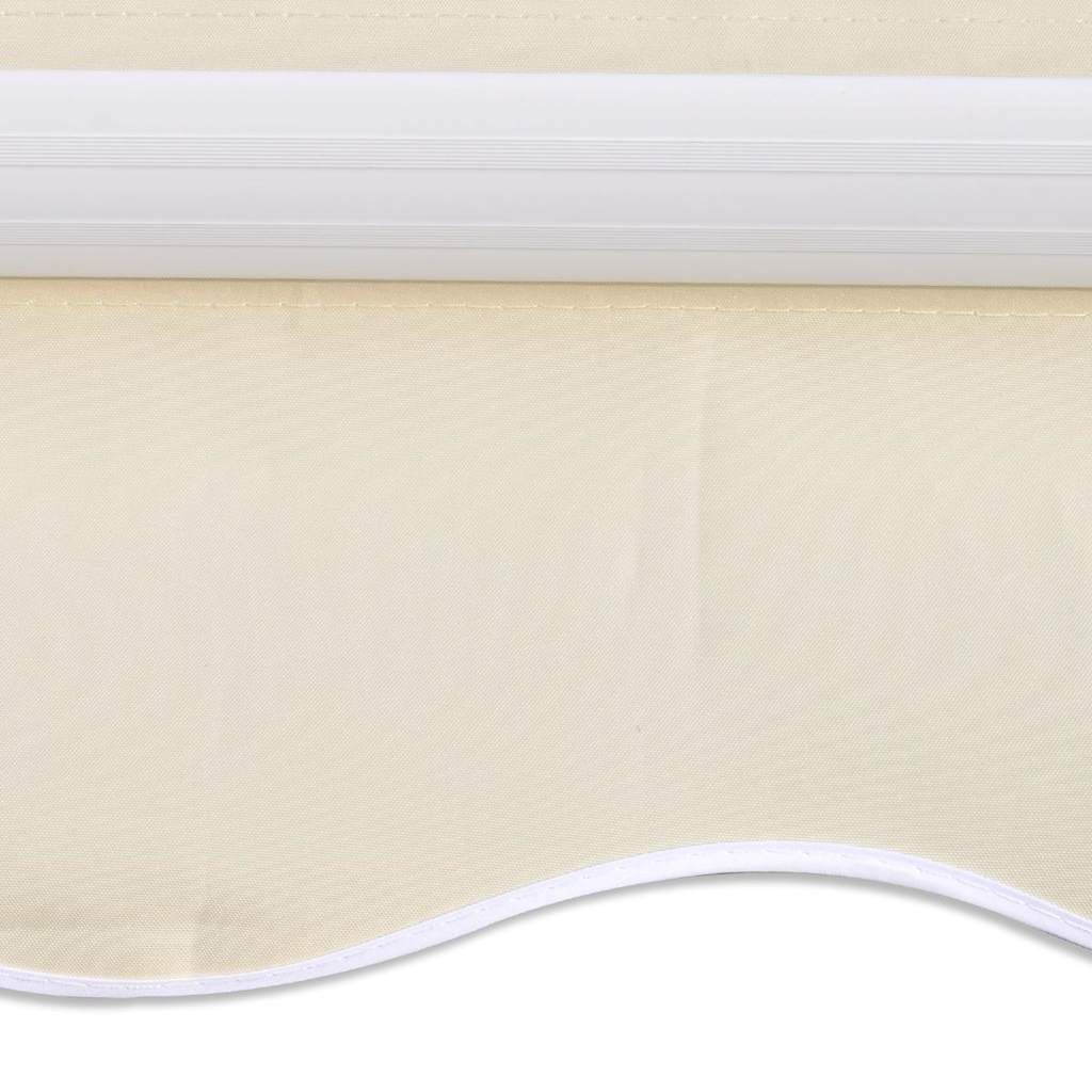 Tenda da Sole Pieghevole Motorizzata 400 cm Crema vidaXL