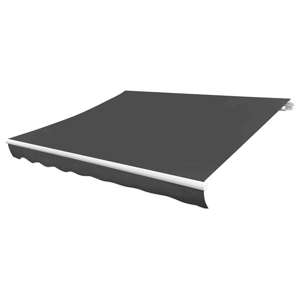 Tendone Parasole in Tela Antracite 3x2,5 m vidaXL