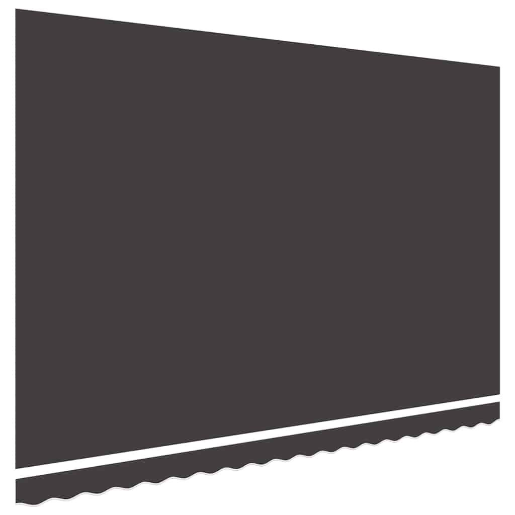 Tendone Parasole in Tela Antracite 4,5x3 m vidaXL