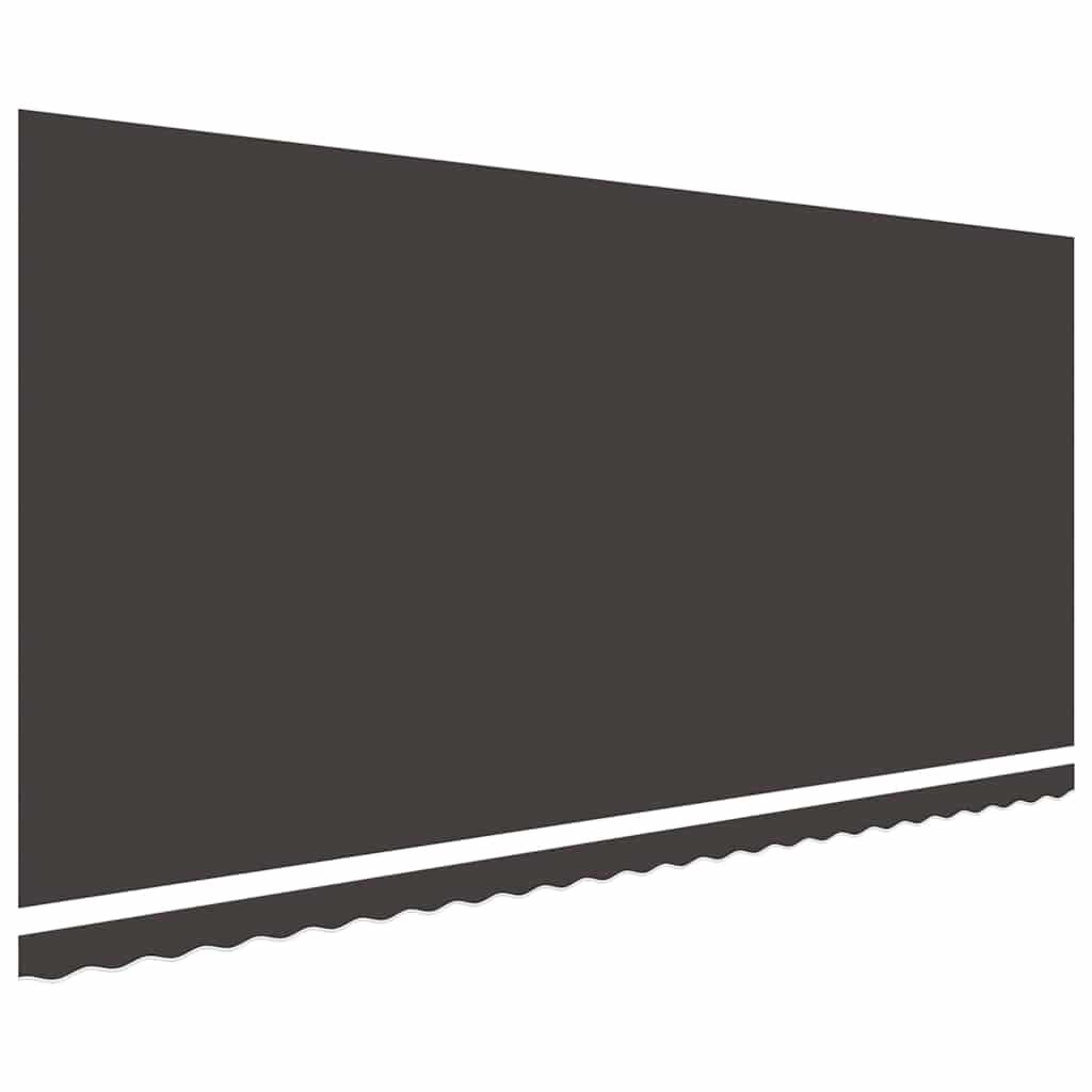 Tendone Parasole in Tela Antracite 6x3 m vidaXL