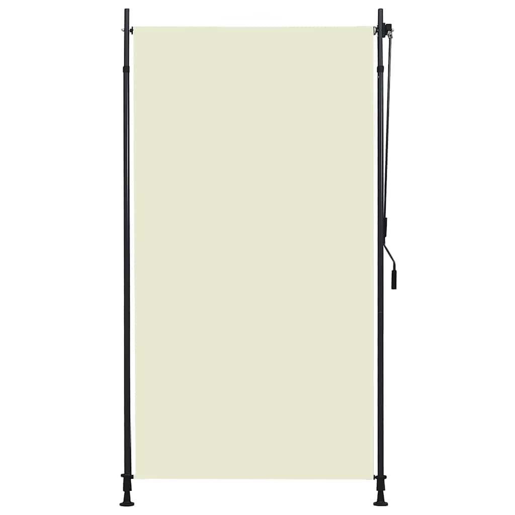 Tenda a Rullo per Esterni 120x270 cm Crema vidaXL