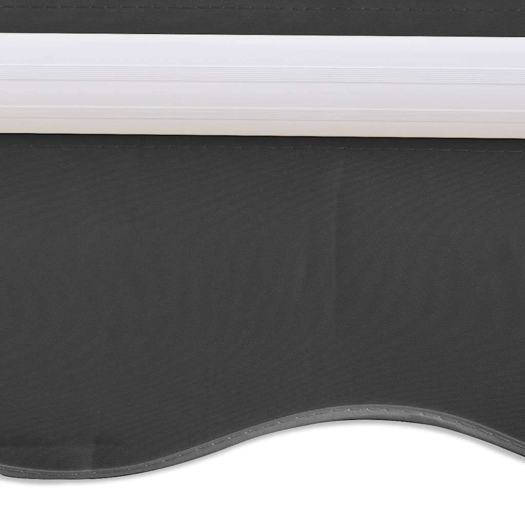 Tenda da Sole Pieghevole Motorizzata 400 cm Antracite vidaXL