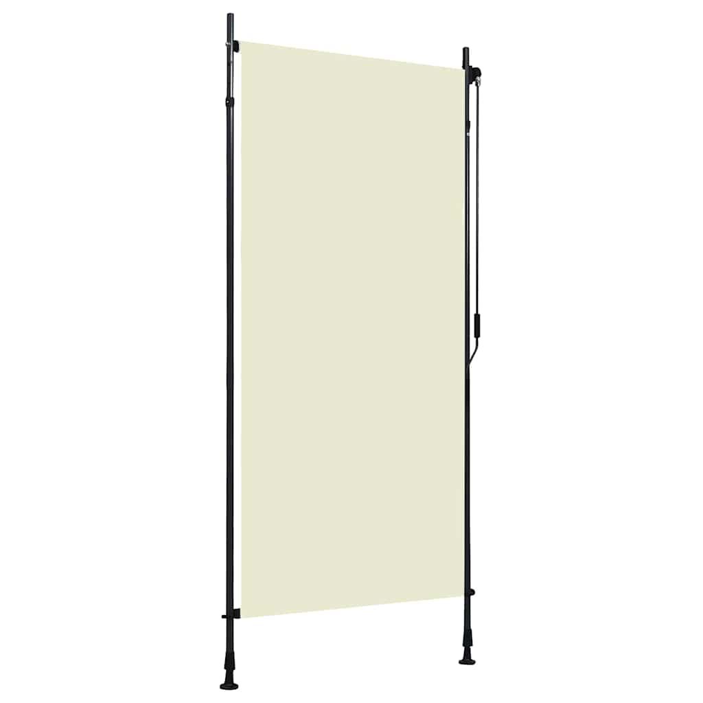 Tenda a Rullo per Esterni 100x270 cm Crema vidaXL
