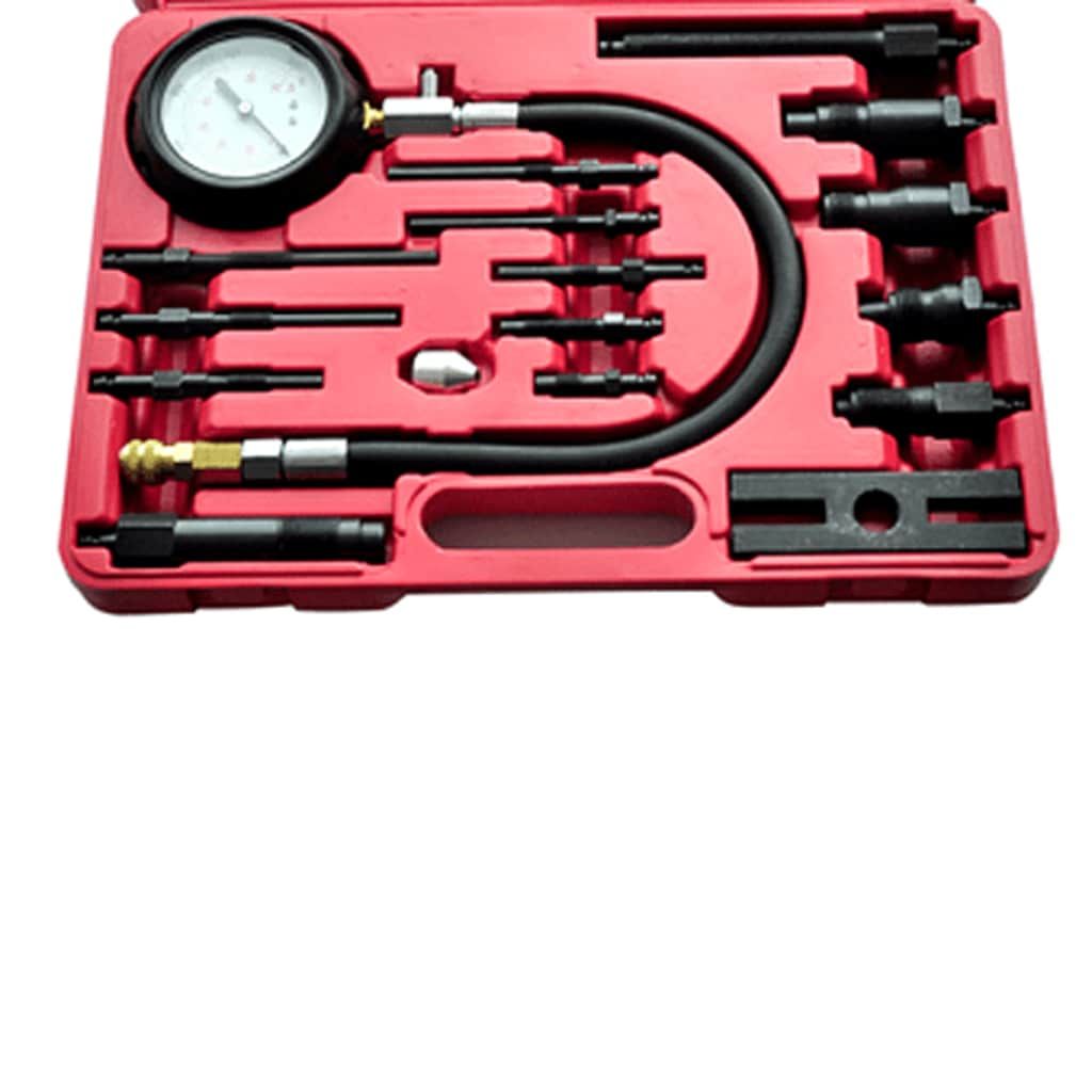 Tester di Compressione 17 pz per Motori Diesel vidaXL
