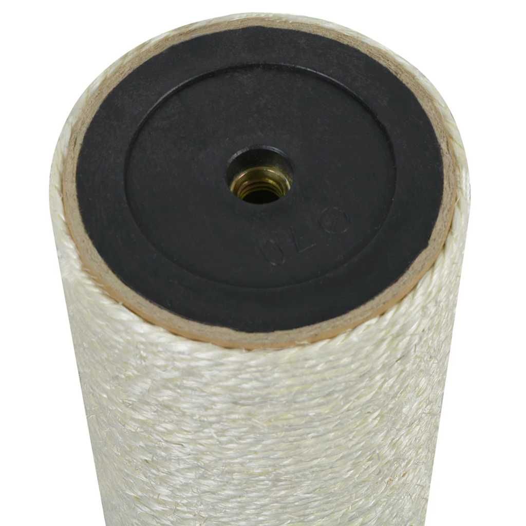 Tiragraffi per Gatti 8x35 cm 10 mm Beige vidaXL