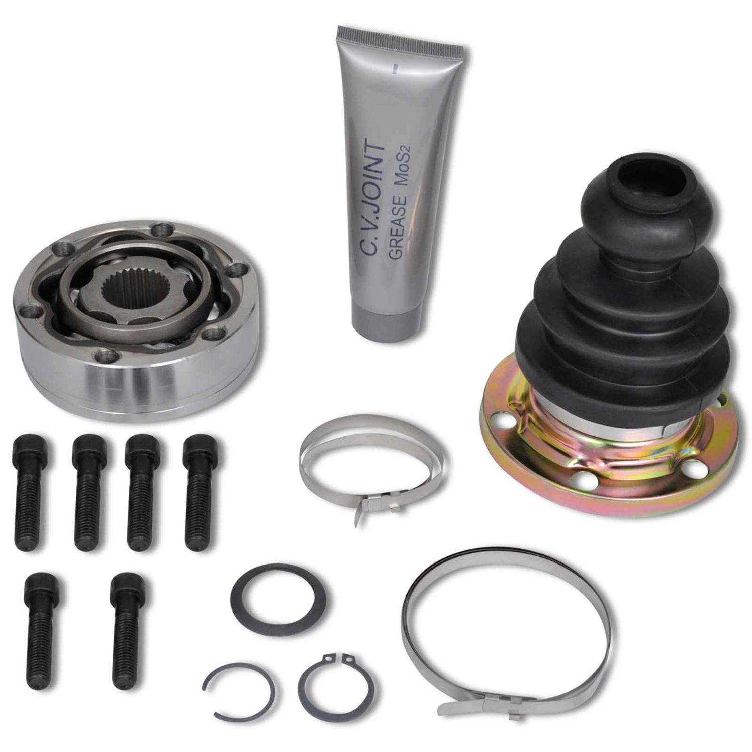 Set di Alberi Nero Metallo vidaXL