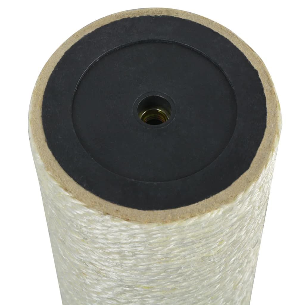 Tiragraffi per Gatti 8x50 cm 8 mm Beige vidaXL