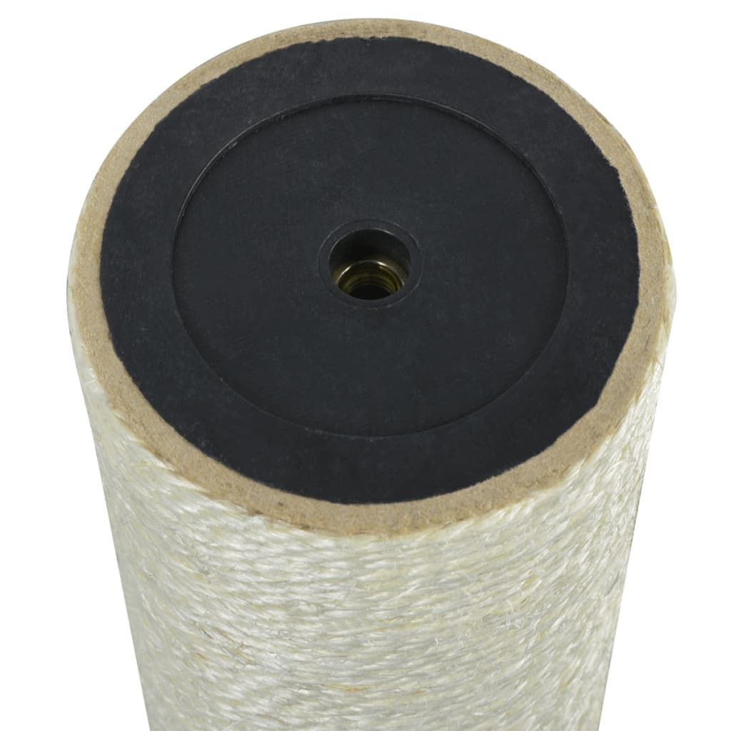 Tiragraffi per Gatti 8x20 cm 8 mm Beige vidaXL