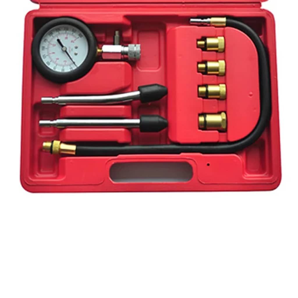 Tester di Compressione Motore a Benzina 9 pz vidaXL