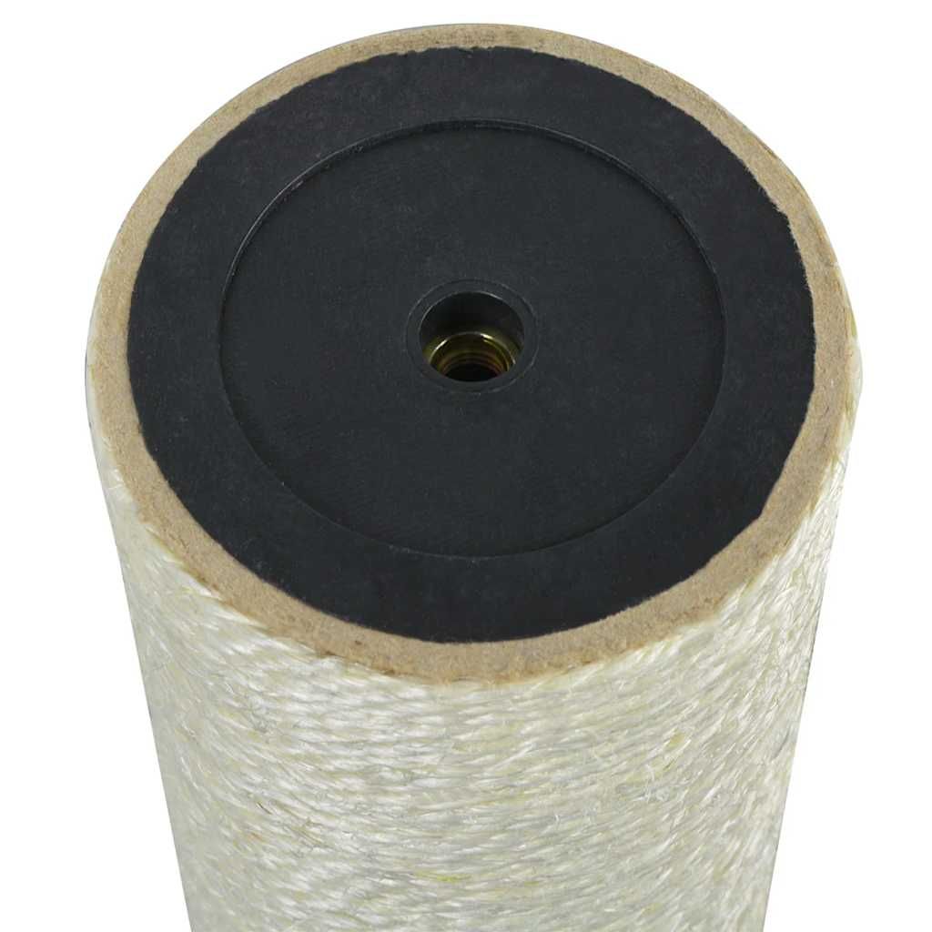 Tiragraffi per Gatti 8x25 cm 8 mm Beige vidaXL