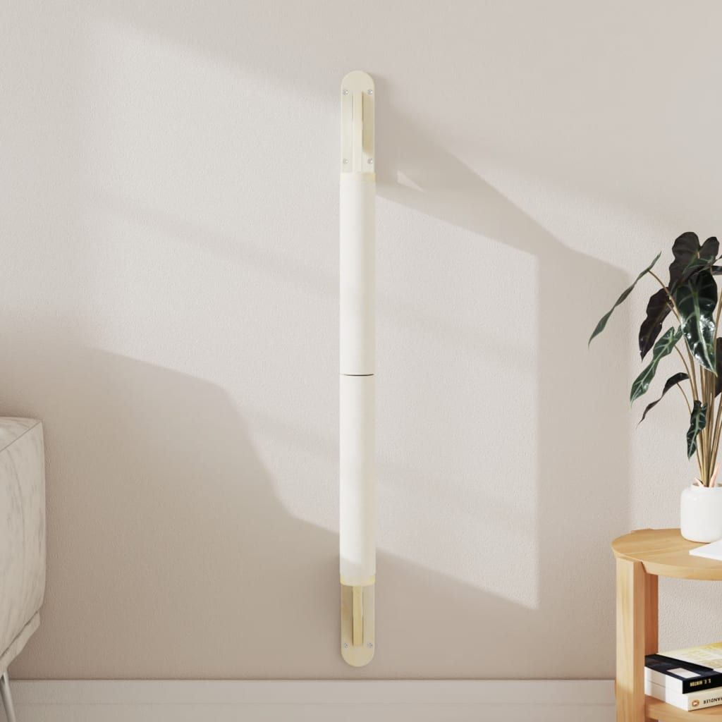 Tiragraffi a Parete 109 cm in Sisal vidaXL