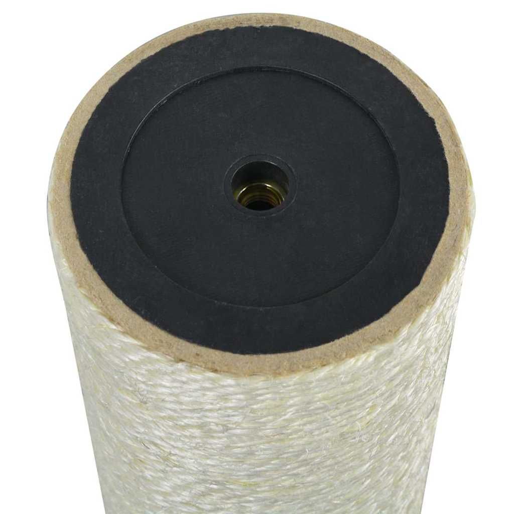 Tiragraffi per Gatti 8x30 cm 8 mm Beige vidaXL