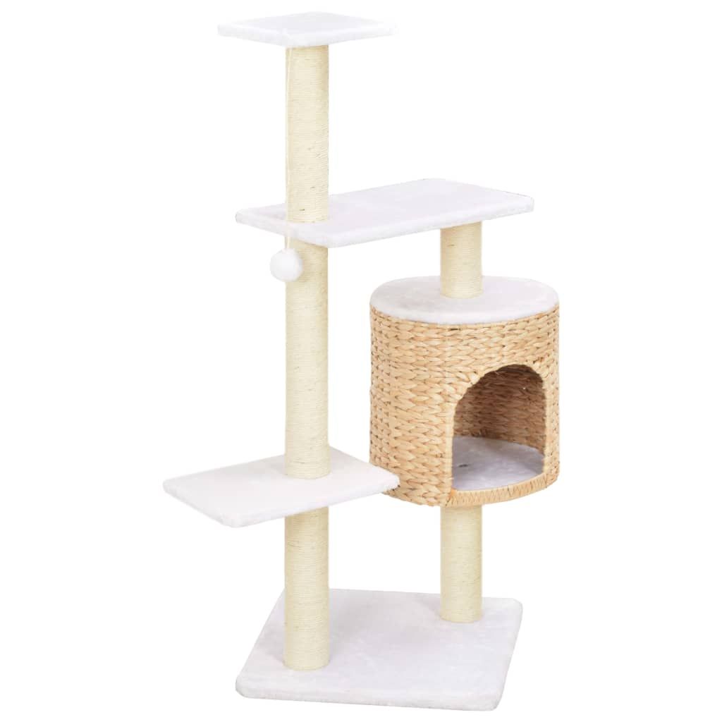 Albero per Gatti con Tiragraffi in Sisal Seagrass vidaXL