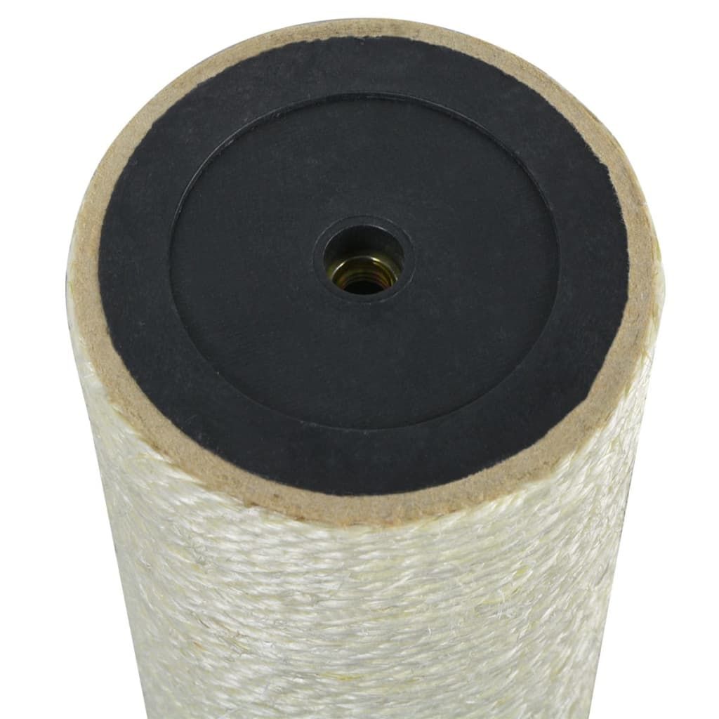Tiragraffi per Gatti 8x55 cm 8 mm Beige vidaXL