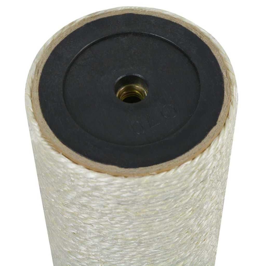 Tiragraffi per Gatti 8x20 cm 10 mm Beige vidaXL