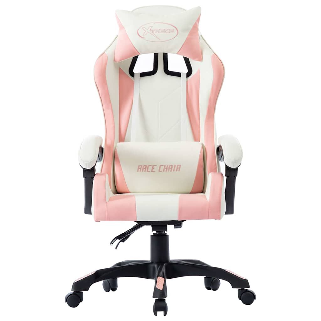 Sedia da Gaming Rosa in Similpelle vidaXL
