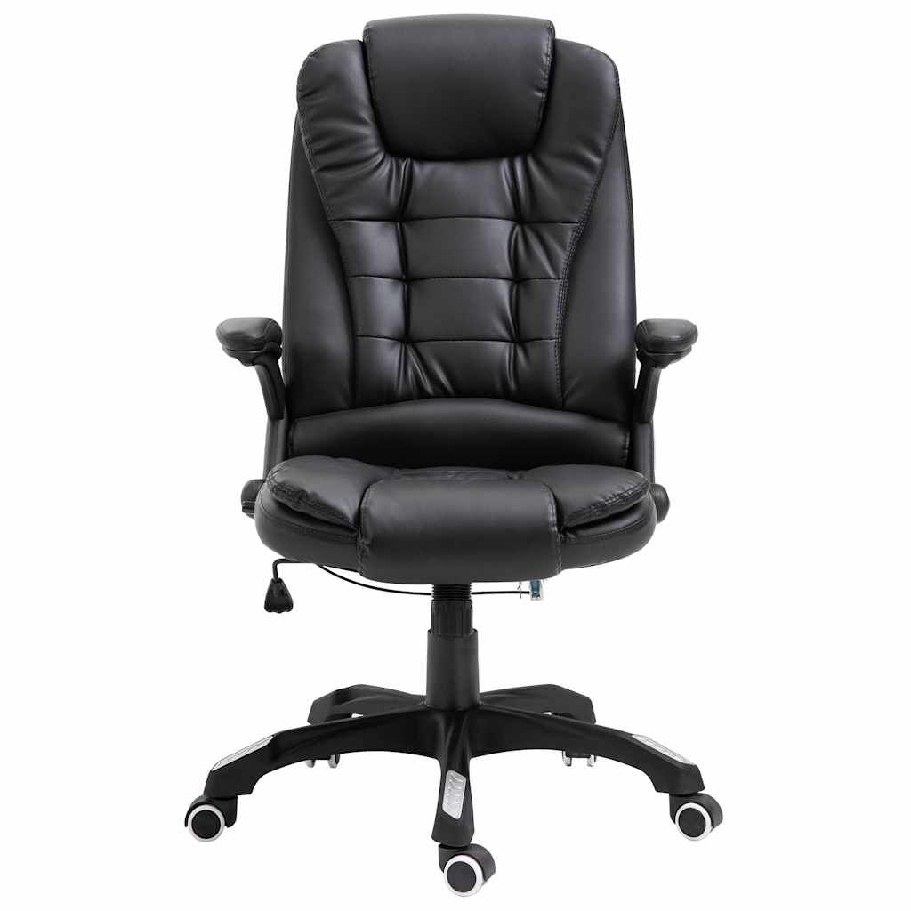 Sedia da Ufficio Nera in Similpelle vidaXL