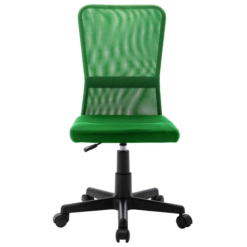 Sedia da Ufficio Verde 44x52x100 cm in Tessuto a Rete vidaXL
