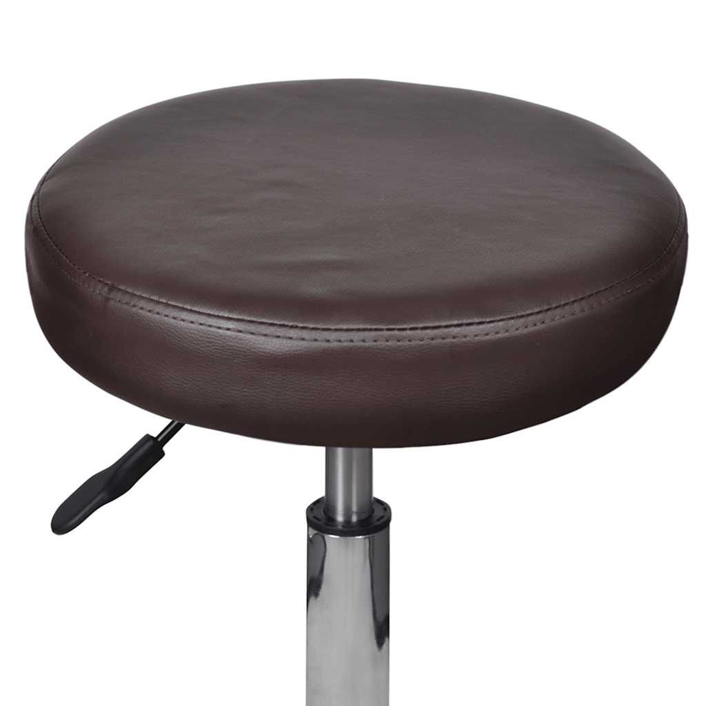 Sgabello da Ufficio Marrone vidaXL