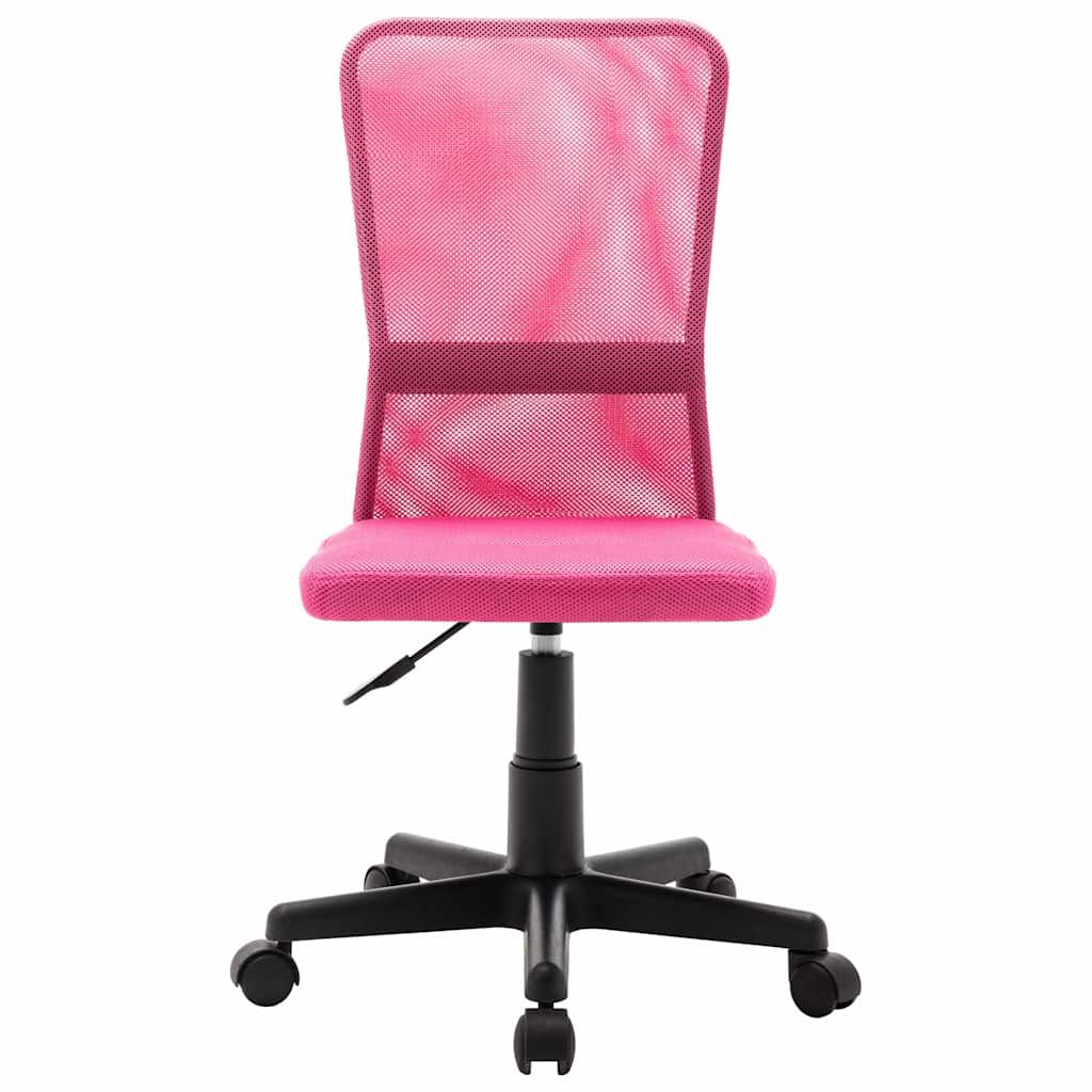 Sedia da Ufficio Rosa 44x52x100 cm in Tessuto a Rete vidaXL