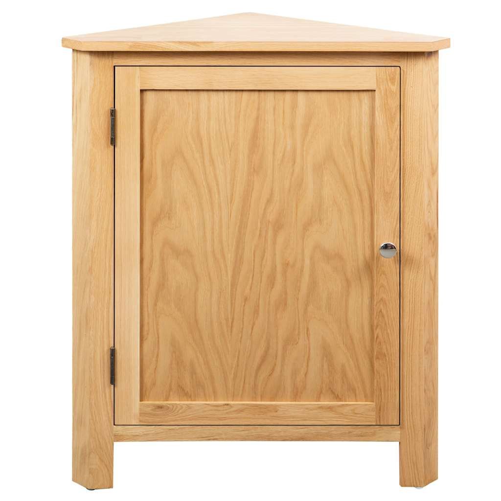 Armadietto ad Angolo 59x45x80 cm in Massello di Rovere vidaXL