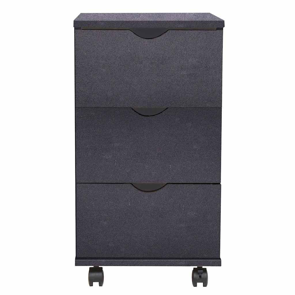 Cassettiera 33x45x60 cm Nera vidaXL