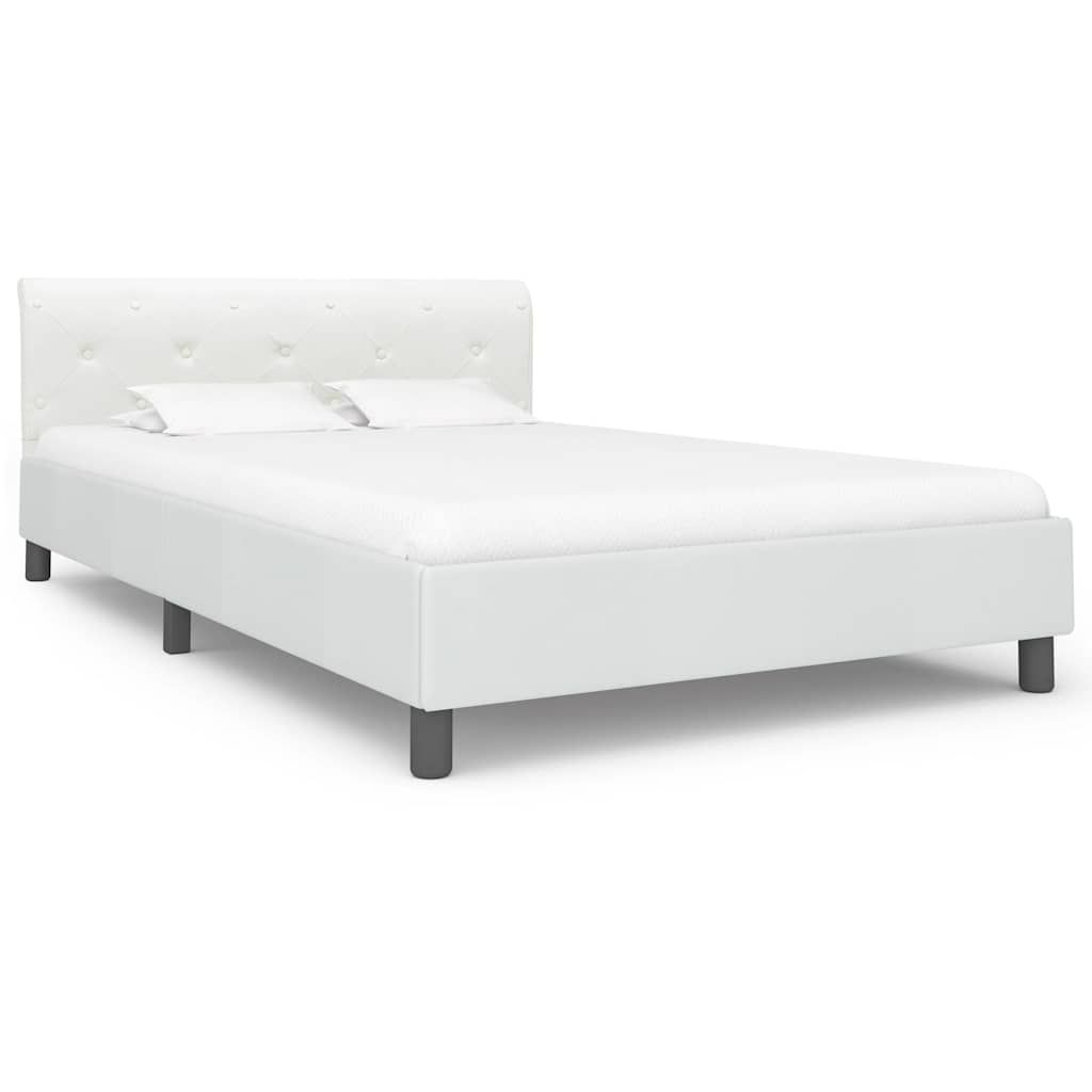 Giroletto Bianco in Similpelle 120x200 cm vidaXL