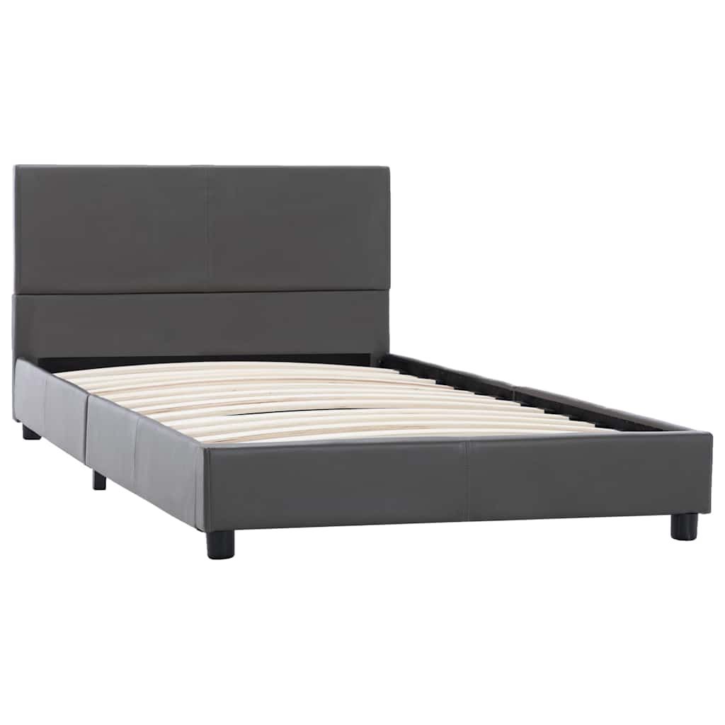 Giroletto Grigio in Similpelle 90x200 cm vidaXL