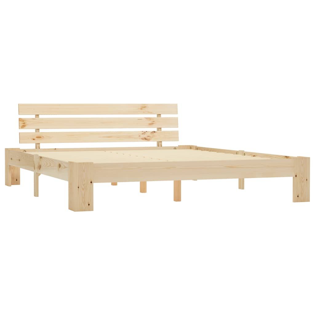 Giroletto senza Materasso 180x200 cm in Legno Massello di Pino vidaXL