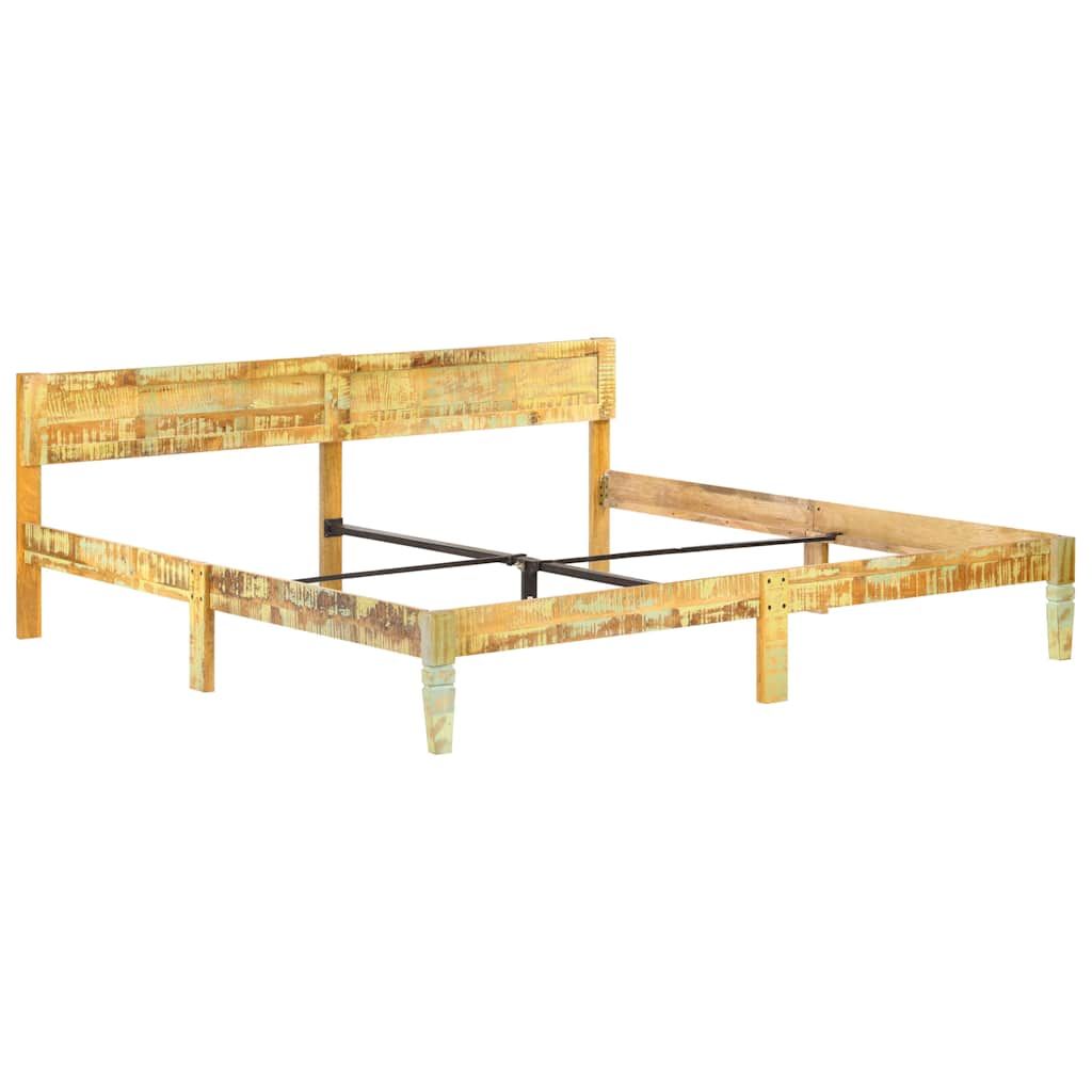 Giroletto in Legno Massello di Recupero 200x200 cm vidaXL