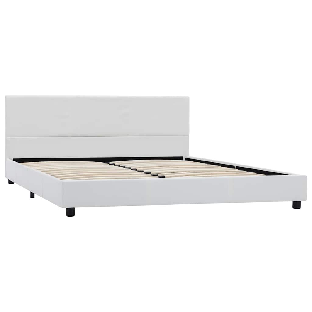 Giroletto Bianco in Similpelle 140x200 cm vidaXL