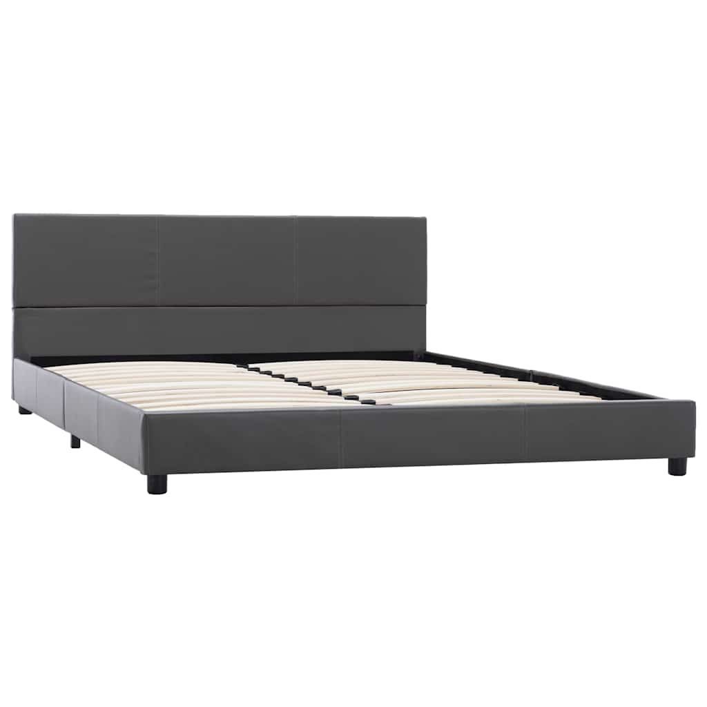 Giroletto Grigio in Similpelle 140x200 cm vidaXL