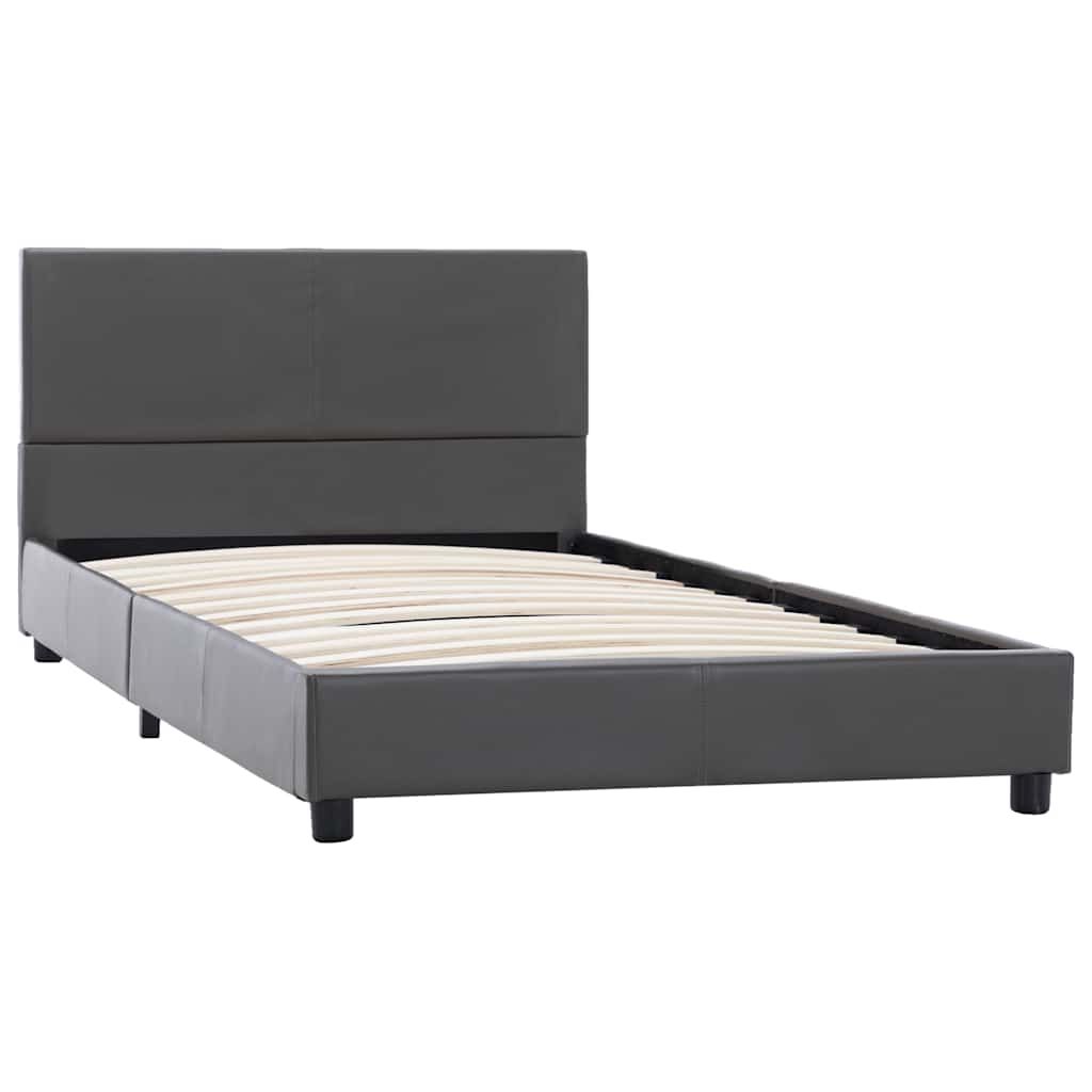 Giroletto Grigio in Similpelle 100x200 cm vidaXL