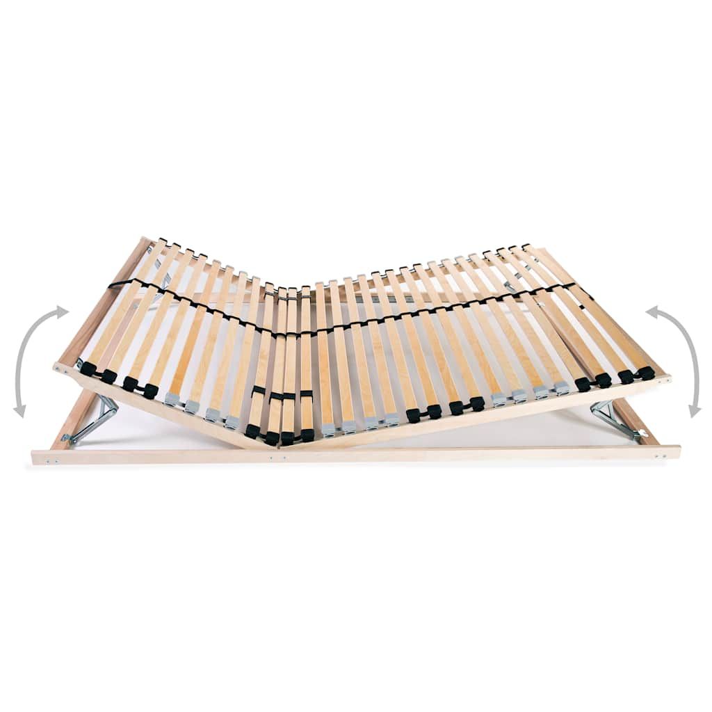 Rete a Doghe 7 Zone senza Materasso con 28 Doghe 100x200 cm vidaXL