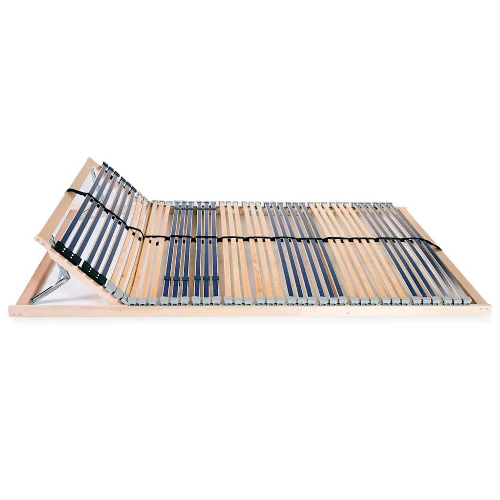 Rete a Doghe 7 Zone senza Materasso con 42 Doghe 140x200 cm vidaXL