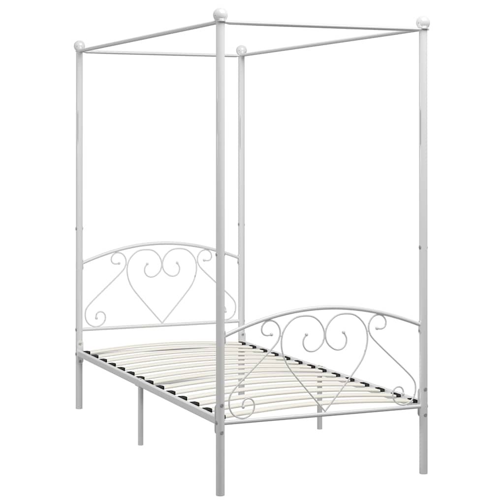 Giroletto Baldacchino senza Materasso 100x200 cm Metallo vidaXL