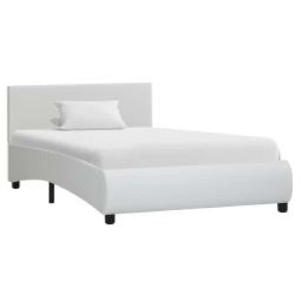 Giroletto con LED Bianco in Similpelle 100x200 cm vidaXL