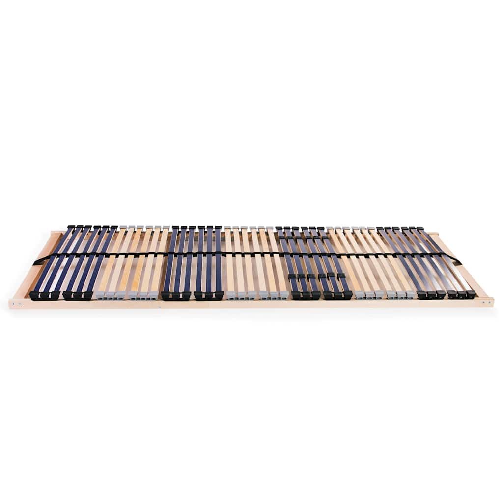Reti a Doghe 2 pz 7 Zone con 42 Doghe in Legno 90x200 cm vidaXL