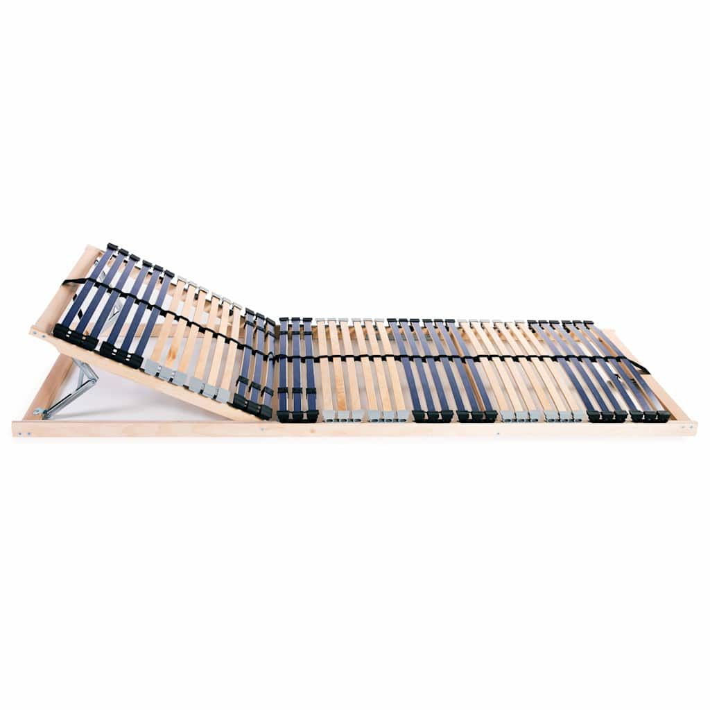 Reti a Doghe 2 pz 7 Zone con 42 Doghe in Legno 70x200 cm vidaXL