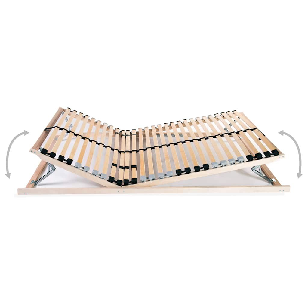 Rete a Doghe 7 Zone senza Materasso con 28 Doghe 80x200 cm vidaXL