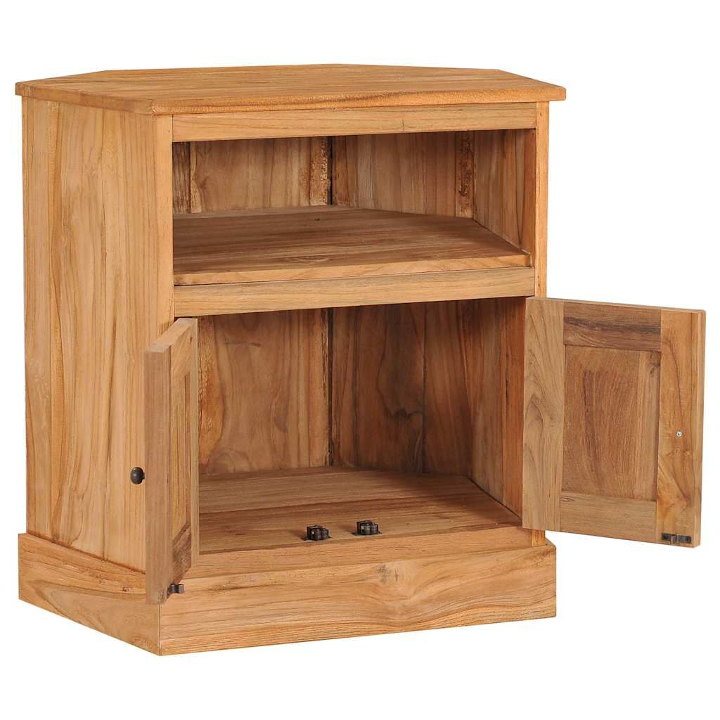 Credenza Angolare 60x45x60 cm in Legno Massello di Teak vidaXL