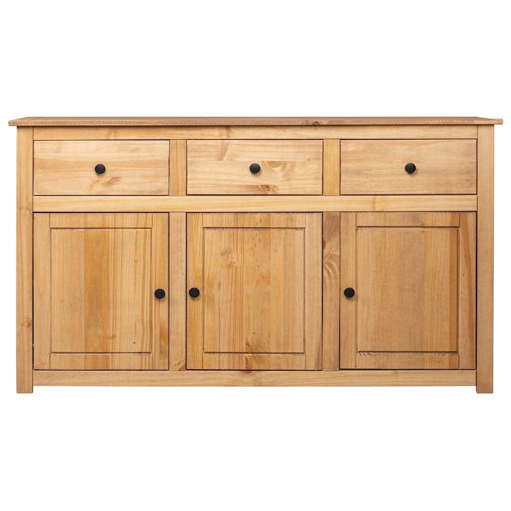 Credenza 135x40x80 cm in Legno Massello di Pino Panama Range vidaXL