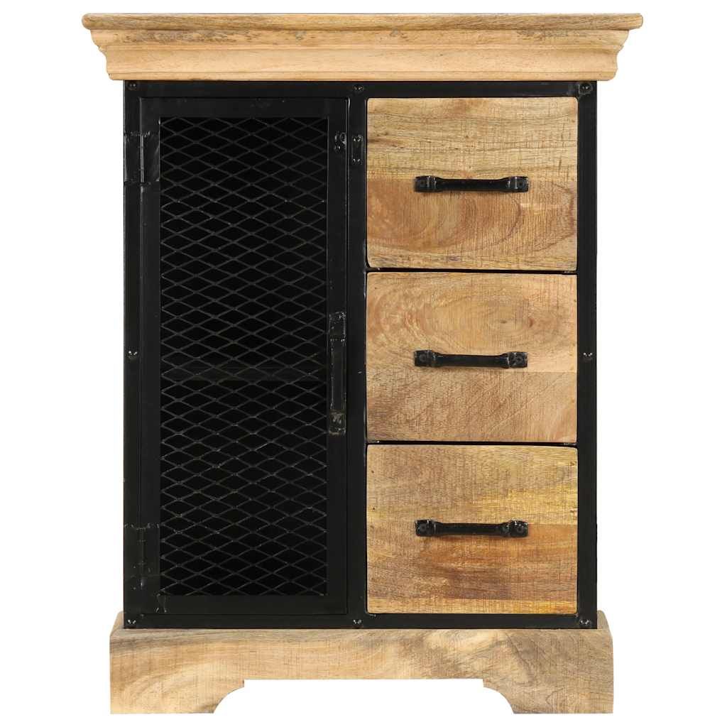 Credenza 60x30x75 cm in Legno Massello di Mango vidaXL