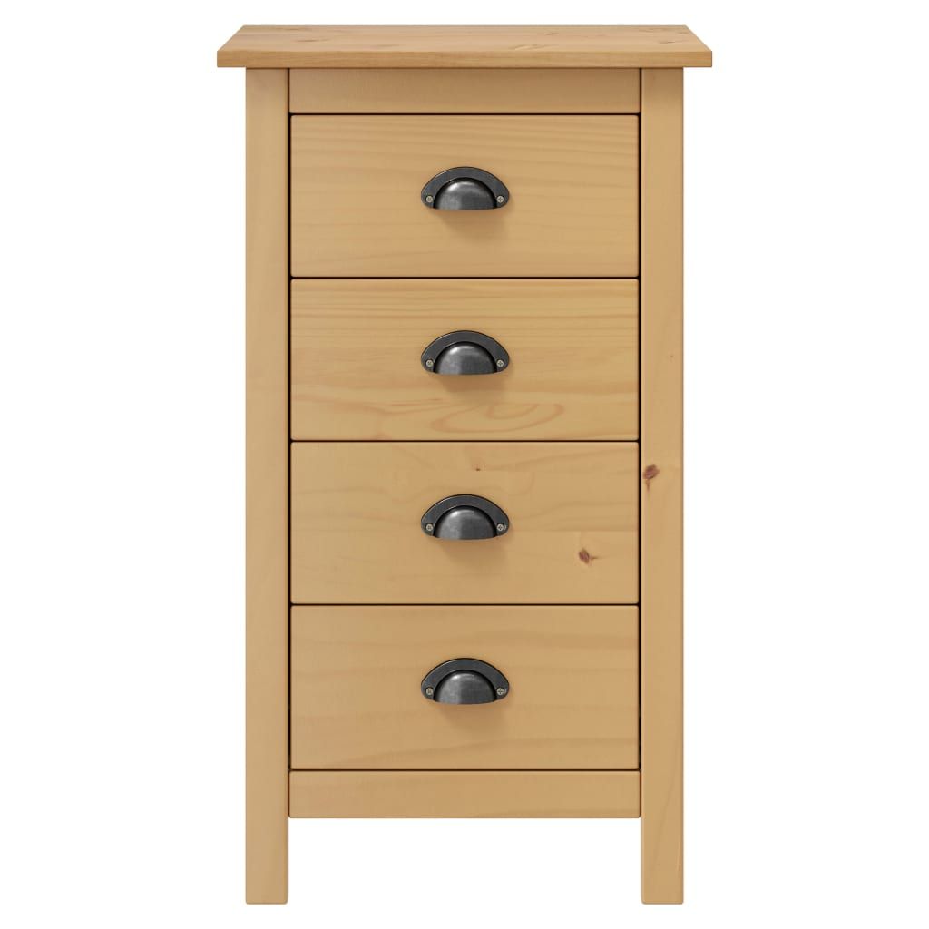 Credenza Hill 46x35x80 cm Legno Massello di Pino vidaXL